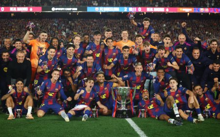 Barcelona derrota al Real Madrid y se corona campeón de LaLiga