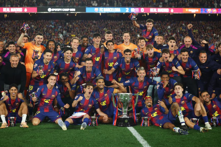 Barcelona derrota al Real Madrid y se corona campeón de LaLiga