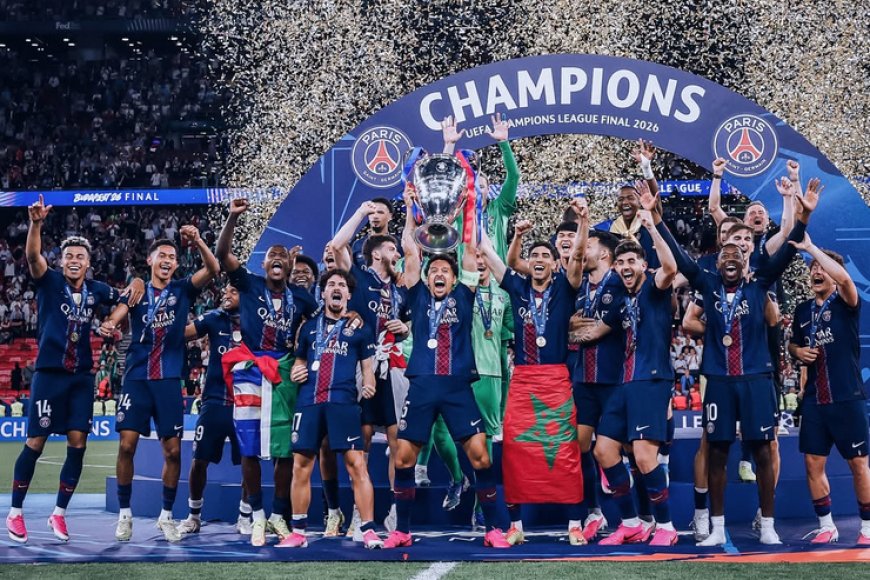PSG es bicampeón de la UEFA Champions League tras vencer al Arsenal
