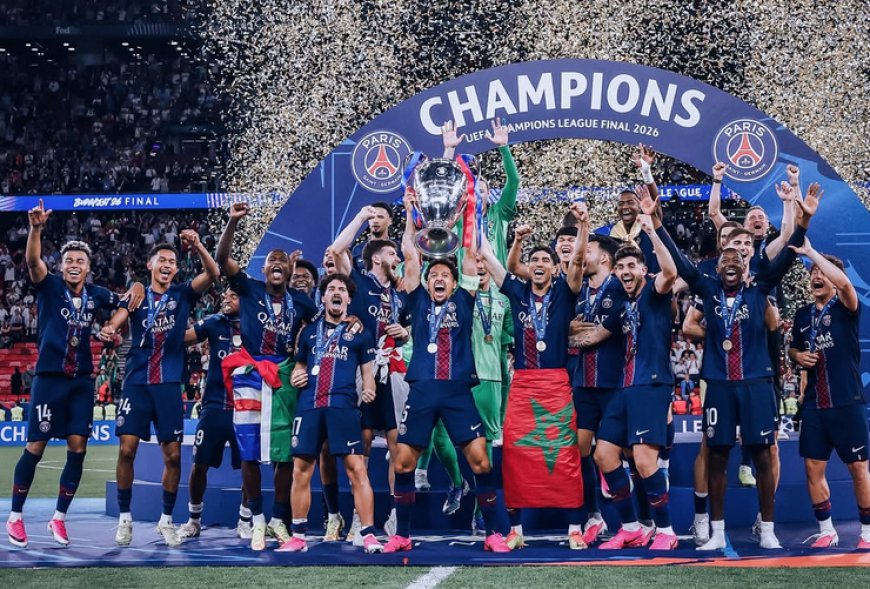 PSG es bicampeón de la UEFA Champions League tras vencer al Arsenal