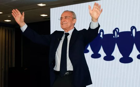 Florentino Pérez continuará al frente del Real Madrid tras imponerse en las elecciones presidenciales