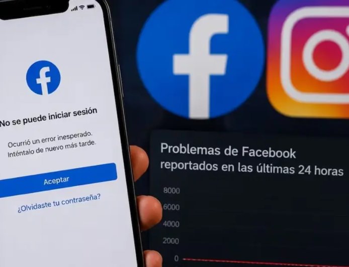 ¡No es tu internet!: Caída de Facebook e Instagram genera interrupciones y miles de reportes de usuarios