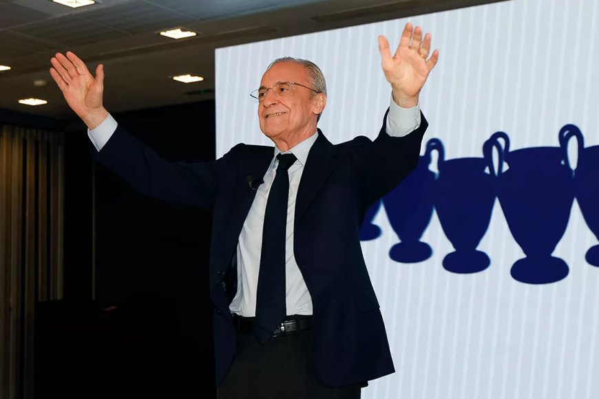 Florentino Pérez continuará al frente del Real Madrid tras imponerse en las elecciones presidenciales