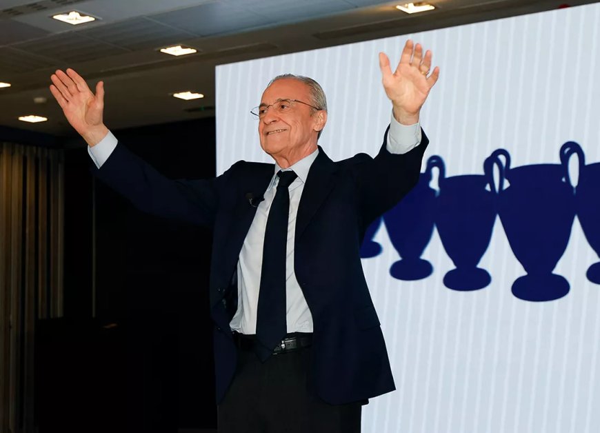 Florentino Pérez continuará al frente del Real Madrid tras imponerse en las elecciones presidenciales