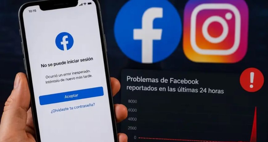 ¡No es tu internet!: Caída de Facebook e Instagram genera interrupciones y miles de reportes de usuarios