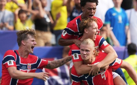 Noruega hace historia y elimina a Brasil del Mundial 2026 con un doblete de Haaland