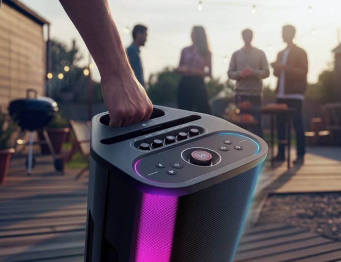 LG revoluciona las fiestas con un altavoz que convierte cualquier canción en karaoke gracias a la inteligencia artificial