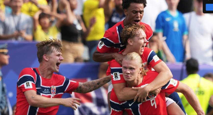 Noruega hace historia y elimina a Brasil del Mundial 2026 con un doblete de Haaland