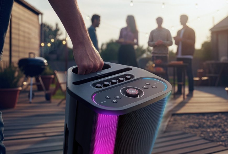 LG revoluciona las fiestas con un altavoz que convierte cualquier canción en karaoke gracias a la inteligencia artificial