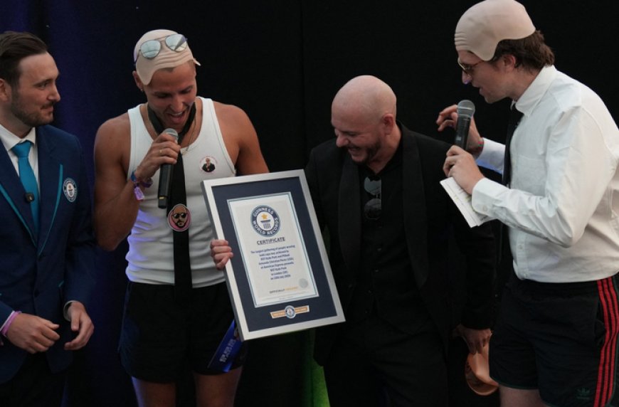 Pitbull hace historia: rompe un Récord Guinness junto a más de 22 mil fanáticos en Londres