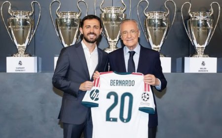 Bernardo Silva cumple su sueño: el portugués ya fue presentado como nuevo jugador del Real Madrid