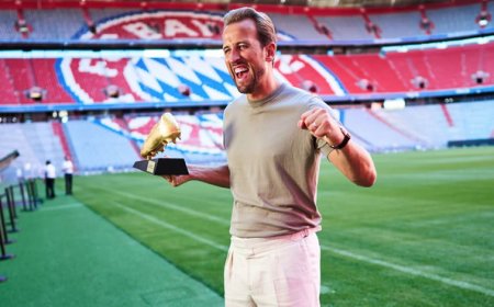Harry Kane vuelve a conquistar Europa: recibe su segunda Bota de Oro tras una temporada histórica