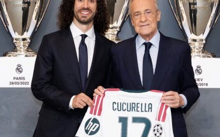 Marc Cucurella ya es oficialmente jugador del Real Madrid