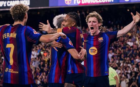 Barcelona derrota al Athletic y suma seis puntos en el inicio de LaLiga
