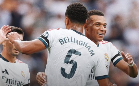 El Real Madrid mantiene el paso perfecto en LaLiga con goleada 4-0 al Málaga
