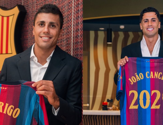 Rodri y João Cancelo ya son oficialmente del Barça: dos campeones que refuerzan el nuevo proyecto azulgrana