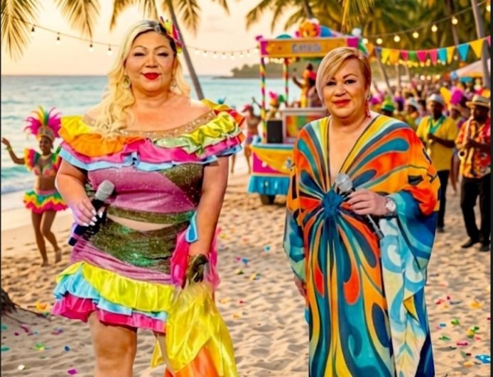 Yanni La Porteña y Ligia Morales unen sus voces para celebrar la vida al ritmo de la cumbia