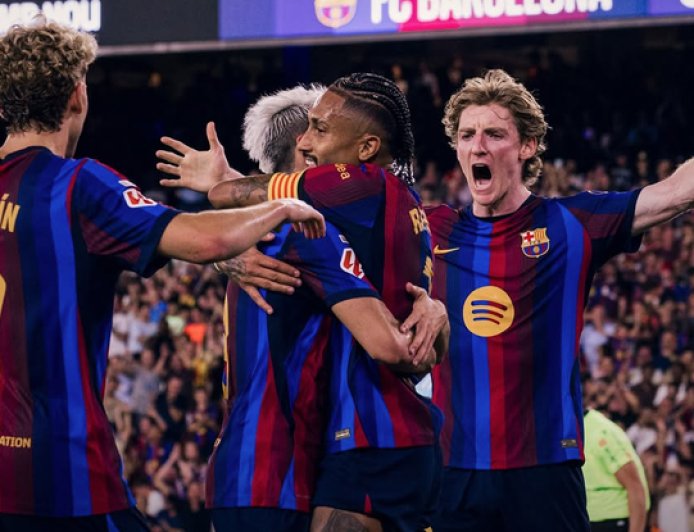 Barcelona derrota al Athletic y suma seis puntos en el inicio de LaLiga