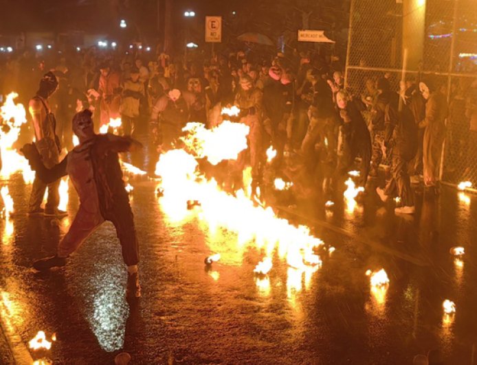 Fuego y tradición: Nejapa celebra una nueva edición de Las Bolas de Fuego