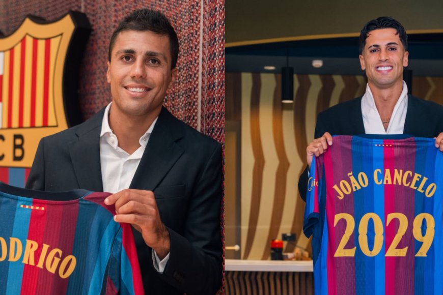 Rodri y João Cancelo ya son oficialmente del Barça: dos campeones que refuerzan el nuevo proyecto azulgrana