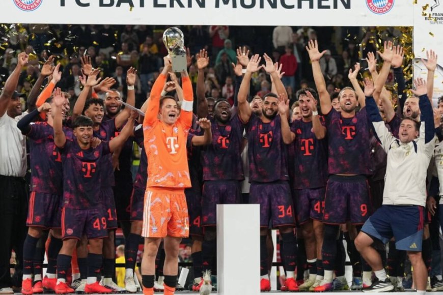 Bayern Múnich arranca la temporada con título: vence al Dortmund y conquista la Supercopa de Alemania