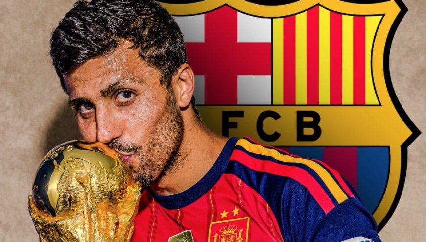 Barcelona va por Rodri: el City rechaza la primera oferta por el Balón de Oro del Mundial