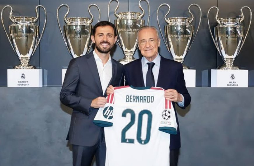Bernardo Silva cumple su sueño: el portugués ya fue presentado como nuevo jugador del Real Madrid