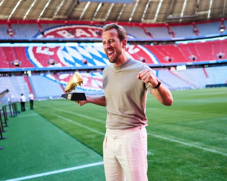 Harry Kane vuelve a conquistar Europa: recibe su segunda Bota de Oro tras una temporada histórica