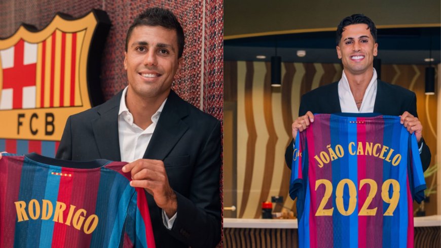 Rodri y João Cancelo ya son oficialmente del Barça: dos campeones que refuerzan el nuevo proyecto azulgrana