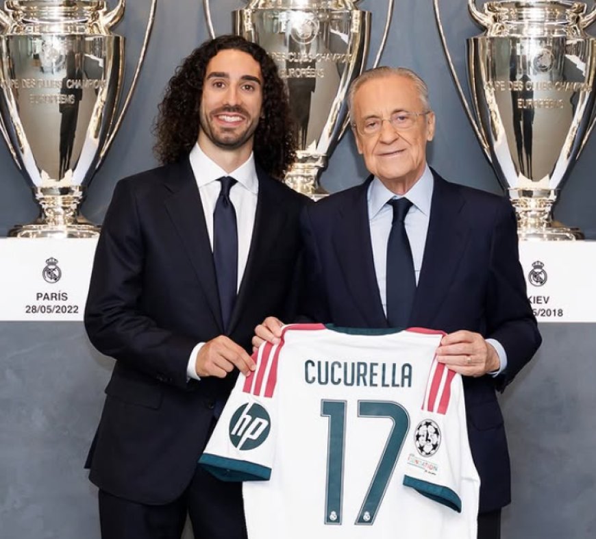 Marc Cucurella ya es oficialmente jugador del Real Madrid
