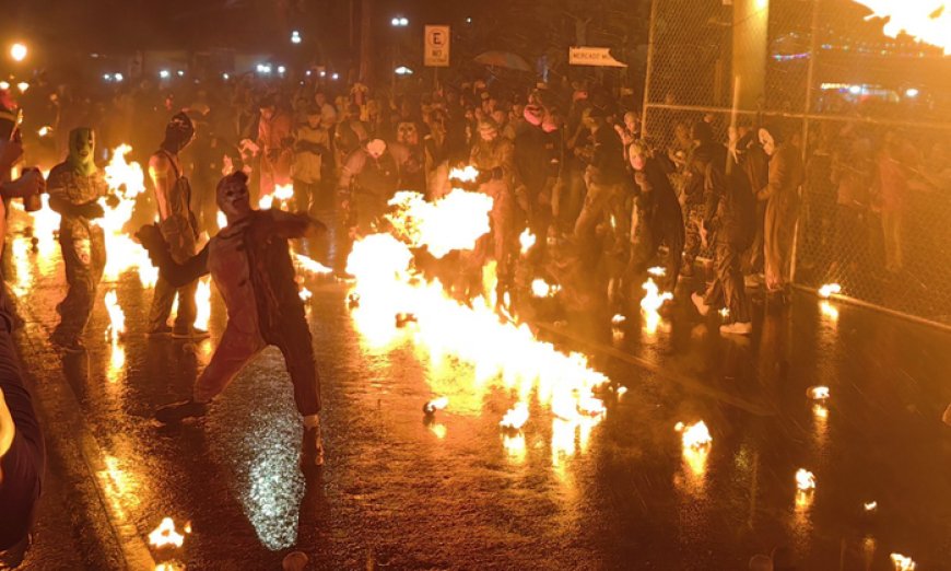 Fuego y tradición: Nejapa celebra una nueva edición de Las Bolas de Fuego