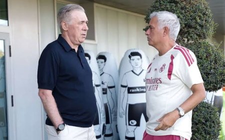 Carlo Ancelotti vuelve a Valdebebas y se reencuentra con el Real Madrid