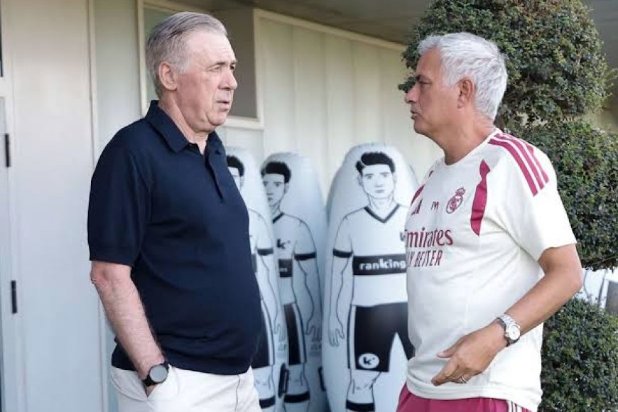 Carlo Ancelotti vuelve a Valdebebas y se reencuentra con el Real Madrid