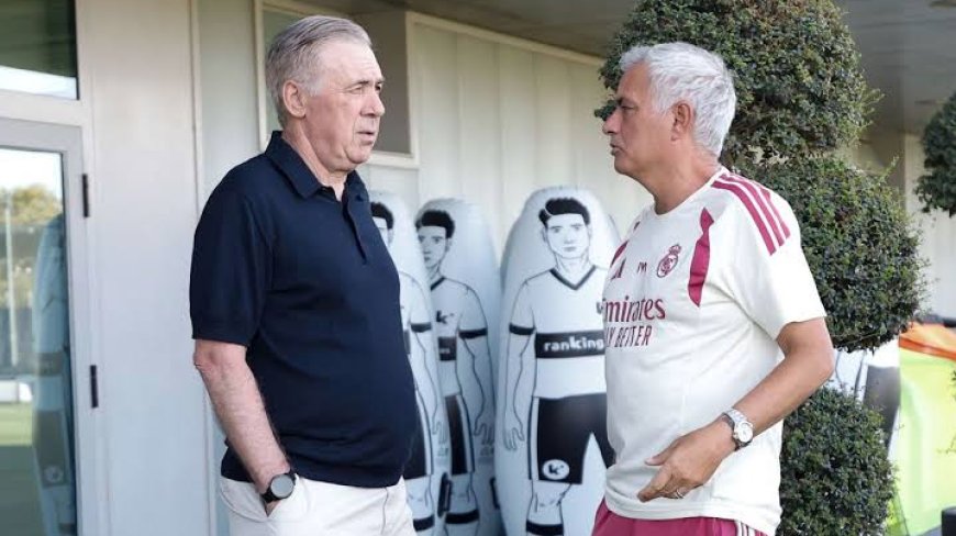 Carlo Ancelotti vuelve a Valdebebas y se reencuentra con el Real Madrid