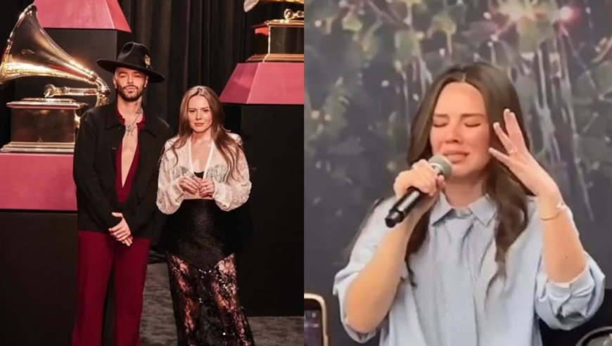 Joy Huerta rompe en llanto y habla del futuro de Jesse & Joy: “Me muero de miedo”