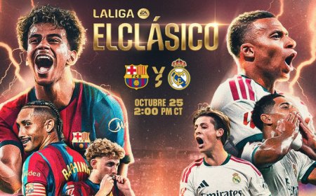 ¡Barcelona y Real Madrid paralizan el fútbol mundial con un clásico de alto voltaje!
