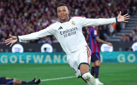 ¡Mbappé silencia el Camp Nou! Real Madrid derrota al Barcelona y se queda con el Clásico