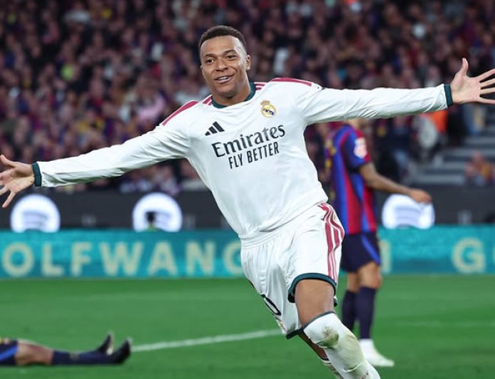 ¡Mbappé silencia el Camp Nou! Real Madrid derrota al Barcelona y se queda con el Clásico