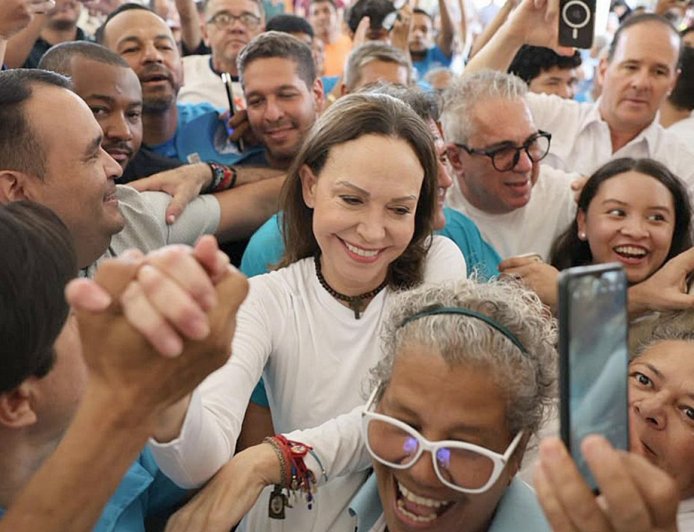 María Corina Machado regresa a Venezuela tras casi diez meses en el exilio