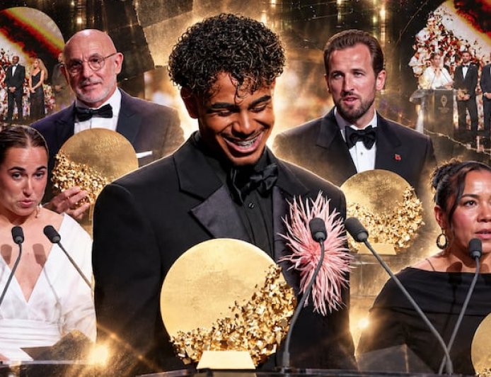 Lamine Yamal, Unai Simón, Cata Coll y Charlyn Corral destacan entre los ganadores del Balón de Oro 2026