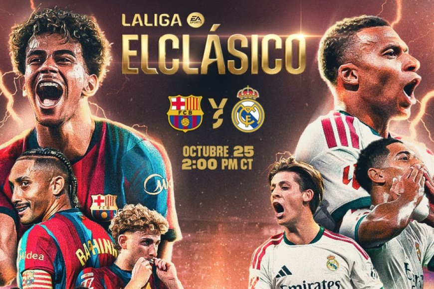 ¡Barcelona y Real Madrid paralizan el fútbol mundial con un clásico de alto voltaje!
