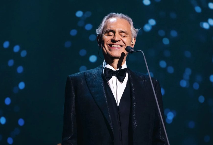 Andrea Bocelli adelanta su llegada a El Salvador: ‘Romanza’ sonará en diciembre