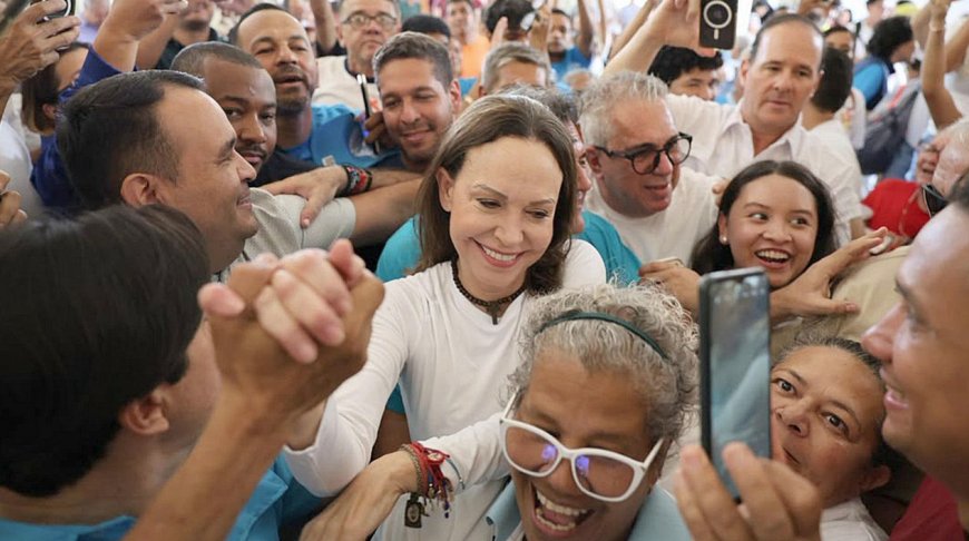 María Corina Machado regresa a Venezuela tras casi diez meses en el exilio